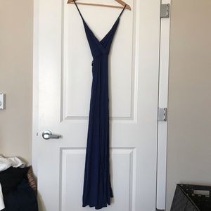 navy blue Lulu gown.